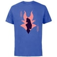thumbnail image 1 of Disney Princess Aurora and Maleficent - Short Sleeve Cotton T-Shirt for Adults - Customized-Royal Heather, 1 of 5