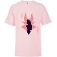 thumbnail image 1 of Disney Princess Aurora and Maleficent - Short Sleeve T-Shirt for Kids - Customized-Soft Pink, 1 of 5