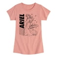 thumbnail image 1 of Disney Princess - Autograph Ariel - Toddler & Youth Girls Short Sleeve Graphic T-Shirt, 1 of 5
