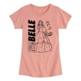thumbnail image 1 of Disney Princess - Autograph Belle - Toddler & Youth Girls Short Sleeve Graphic T-Shirt, 1 of 6