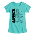thumbnail image 1 of Disney Princess - Autograph Rapunzel - Toddler & Youth Girls Short Sleeve Graphic T-Shirt, 1 of 5