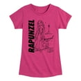 thumbnail image 1 of Disney Princess - Autograph Rapunzel - Toddler & Youth Girls Short Sleeve Graphic T-Shirt, 1 of 5