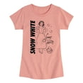 thumbnail image 1 of Disney Princess - Autograph Snow White - Toddler & Youth Girls Short Sleeve Graphic T-Shirt, 1 of 5