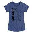 thumbnail image 1 of Disney Princess - Autograph Snow White - Toddler & Youth Girls Short Sleeve Graphic T-Shirt, 1 of 5