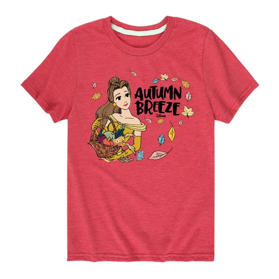 Disney Princess - Autumn Breeze - Toddler And Youth Short Sleeve Graphic T-Shirt