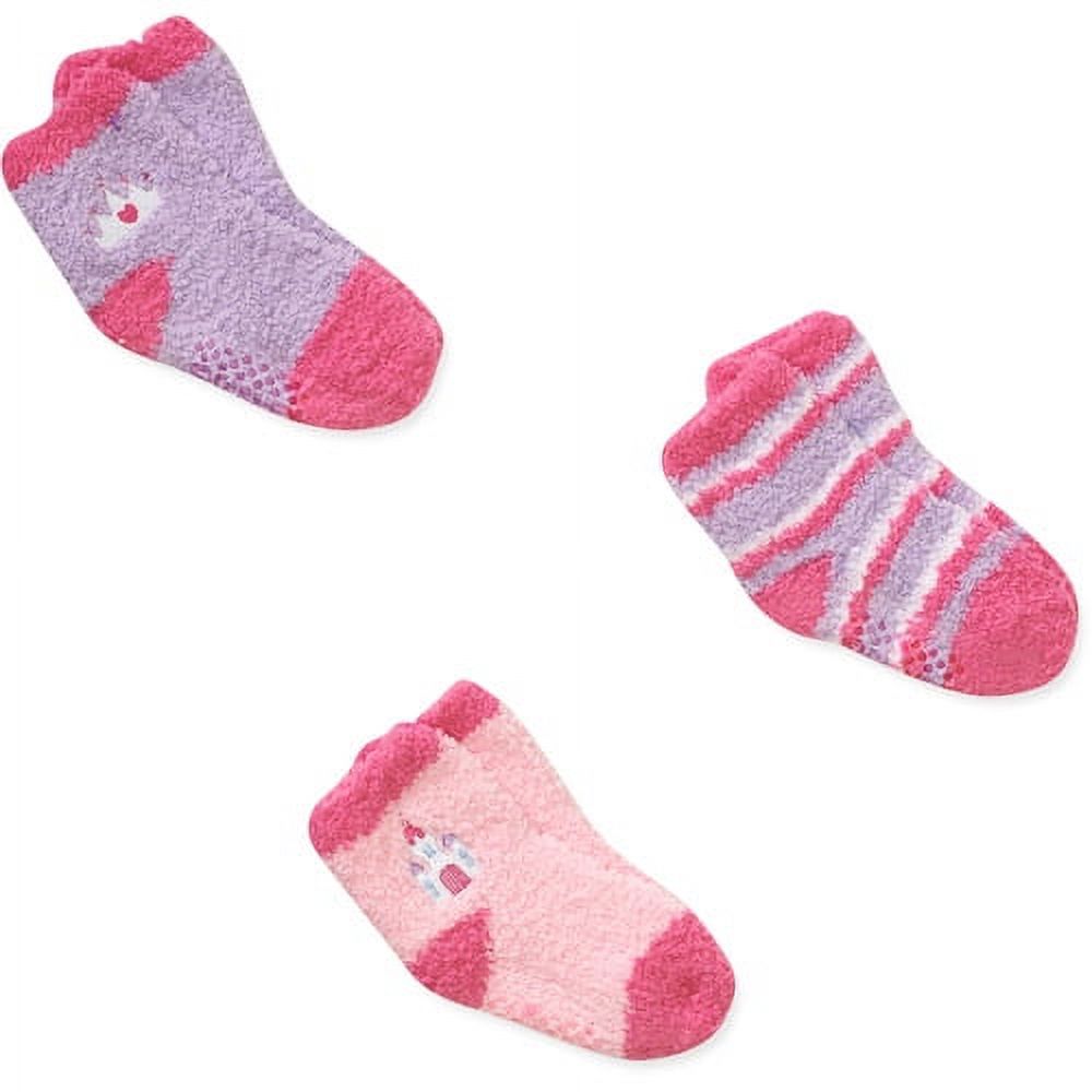 Disney Princess Baby Toddler Girl Socks, 3-Pack - Walmart.com