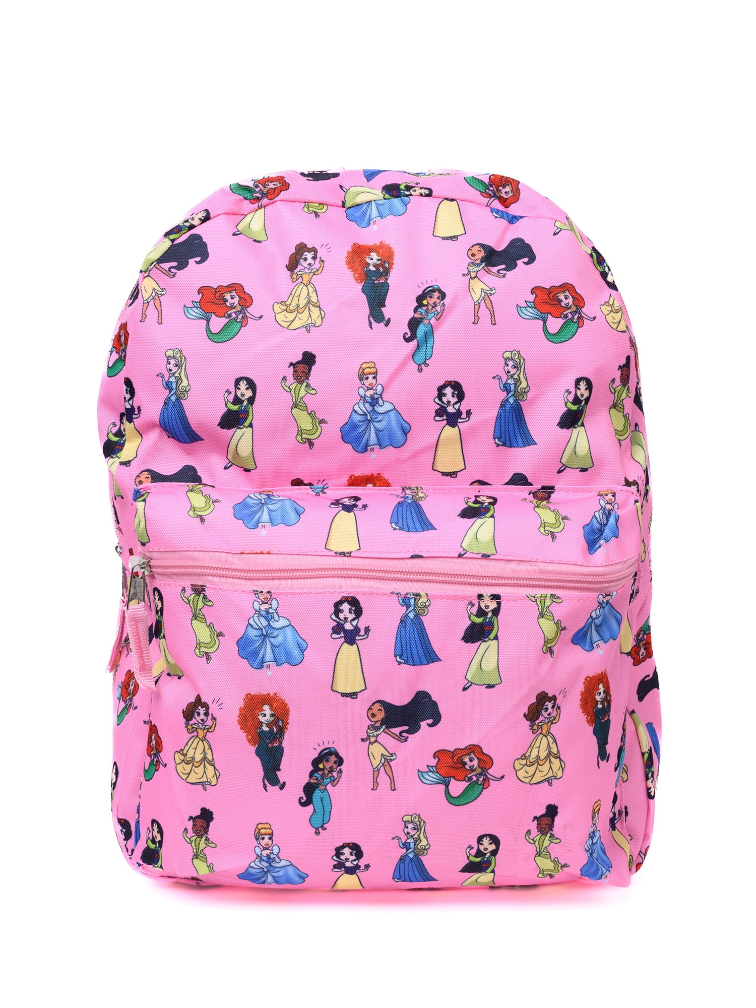 Disney Princesses Lunch Bag Insulated Ariel Cinderella Tiana Belle Girls Pink