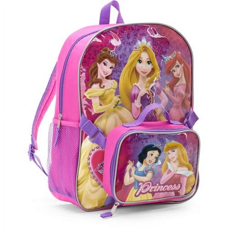 Disney Princess Backpack w/detachable lunch