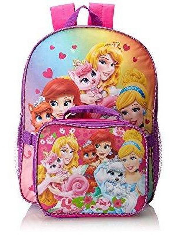 Disney Princess Backpack with Lunch Box