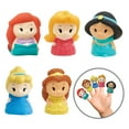 thumbnail image 1 of Disney Princess Bath Finger Puppets, 5 Pack, 1 of 10
