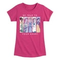 thumbnail image 1 of Disney Princess - Be True To Your Heart - Toddler & Youth Girls Short Sleeve Graphic T-Shirt, 1 of 5