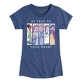 thumbnail image 1 of Disney Princess - Be True To Your Heart - Toddler & Youth Girls Short Sleeve Graphic T-Shirt, 1 of 5