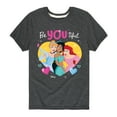 thumbnail image 1 of Disney Princess - BeYOUtiful - Valentine's Day - Youth Short Sleeve Graphic T-Shirt, 1 of 4