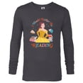 thumbnail image 1 of Disney Princess Beauty Beast Belle I Would Rather Be Reading - Long Sleeve T-Shirt for Men - Customized-Charcoal Heather, 1 of 5