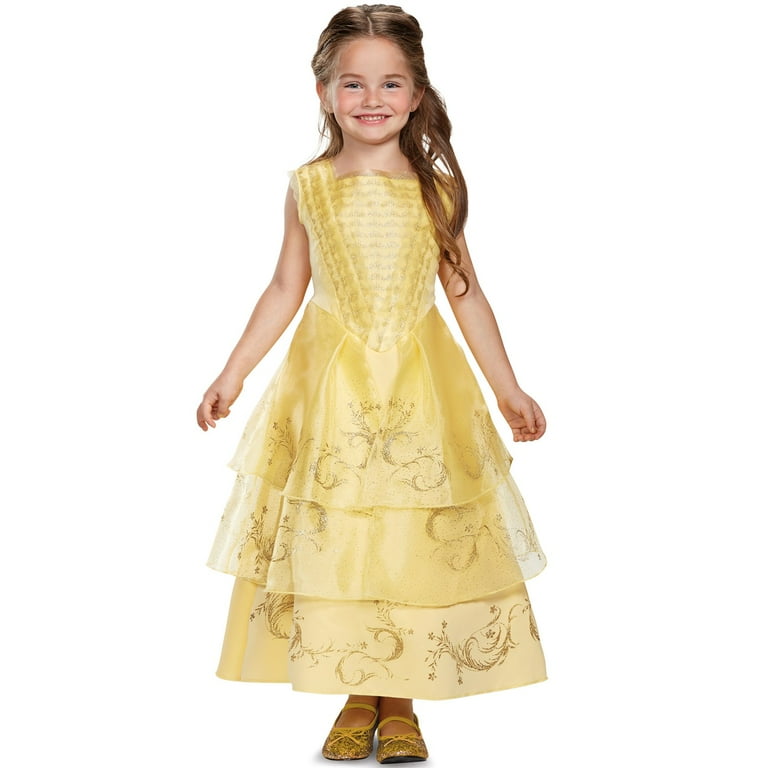 Disney Beauty and the Beast Belle Deluxe Costume Child Yellow Disney Beauty and the Beast Belle Deluxe Costume Child Yellow
