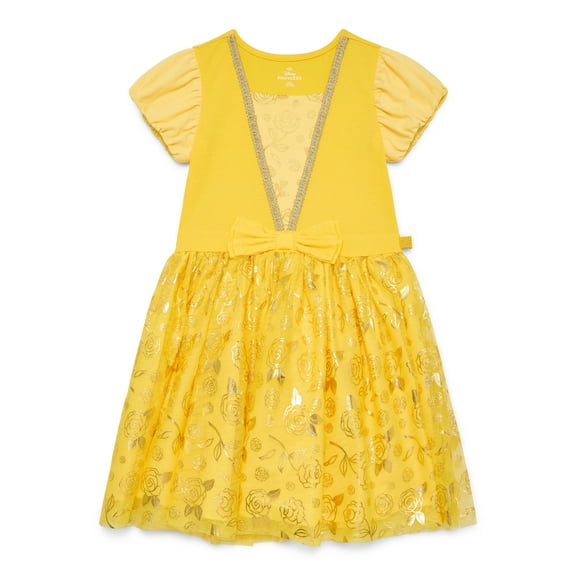 Disney Princess Beauty and the Beast Girls Belle Cosplay Dress, Sizes 4-12