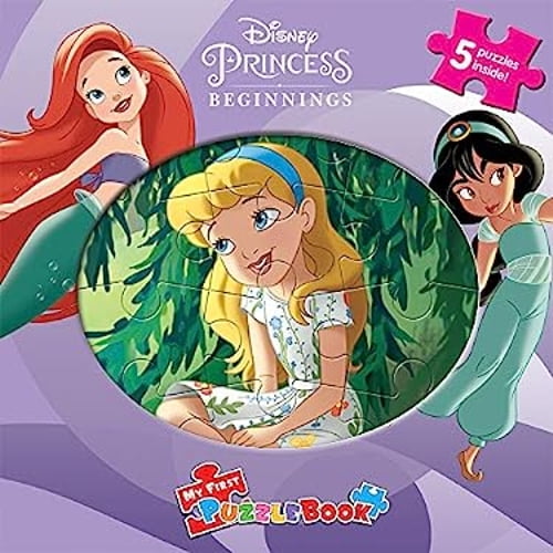 Pre-Owned Phidal - Disney Princess Beginnings My First Puzzle Book - Puzzles for Kids and Children Learning Fun (Other) 9782764352335