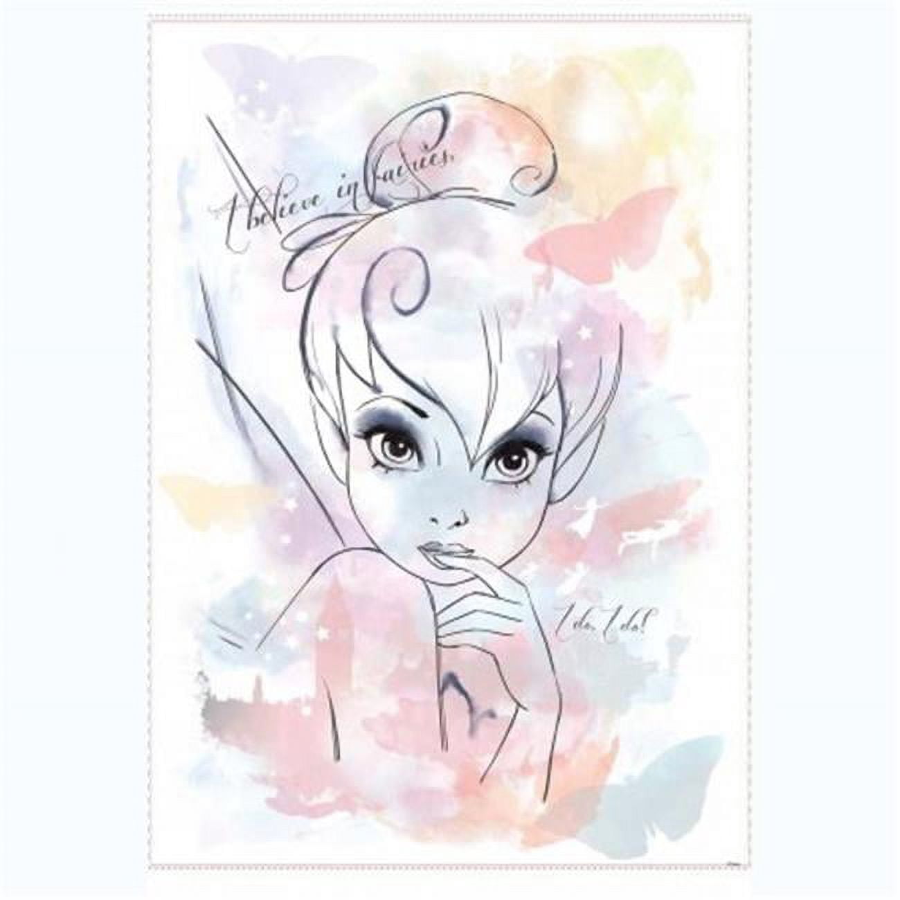 Bell Sticker Princess Disney Princess - Bell Peel And Stick Giant Wall Decals - Walmart.com