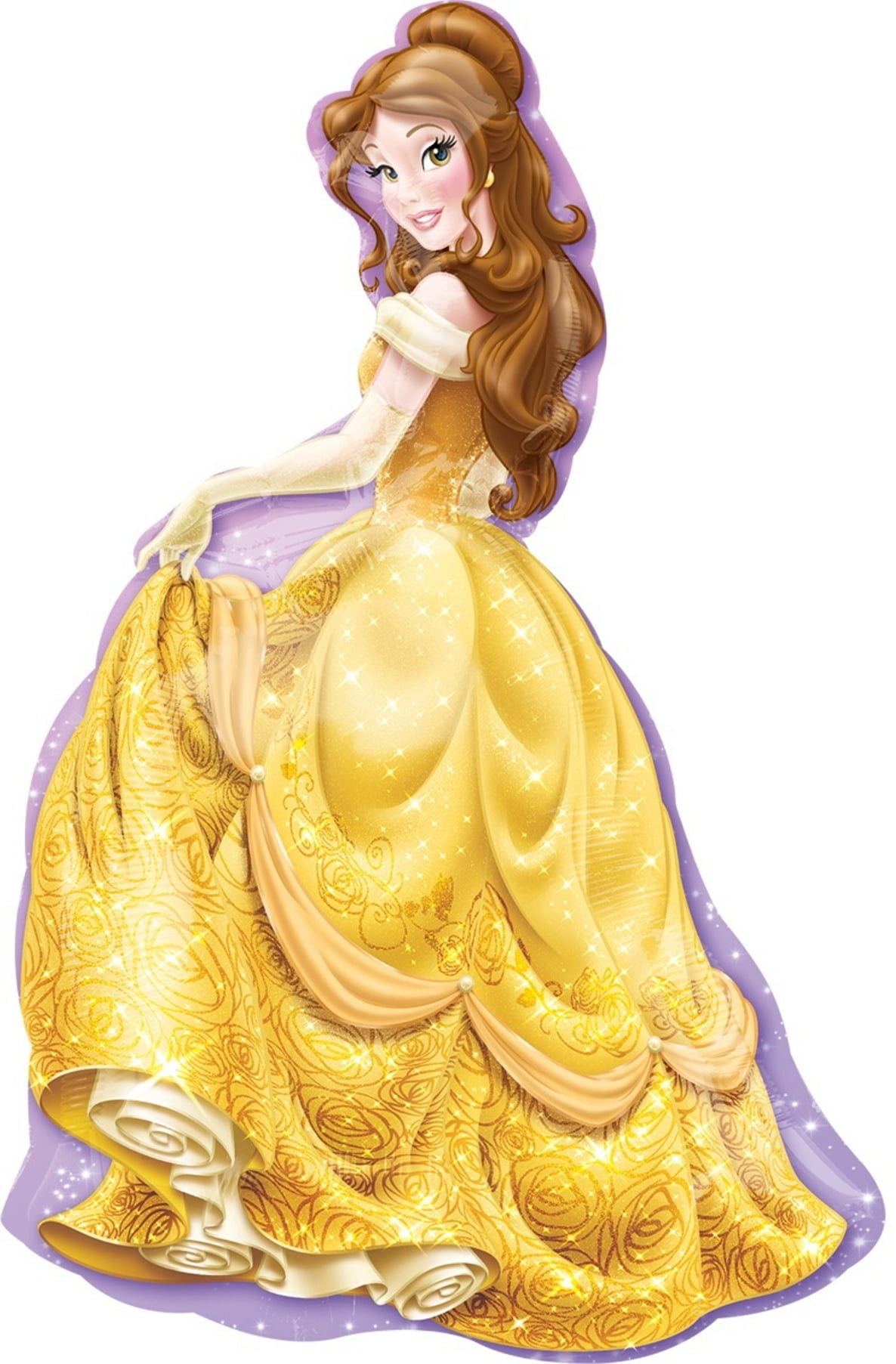 ANAGRAM Disney Beauty and the Beast 39" Princess Belle Foil Balloon