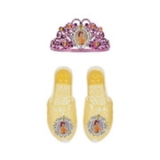 Disney Princess Belle Accessory Set with Tiara and Dress up Shoes For Ages 3 Years