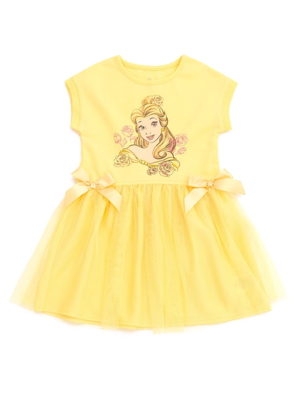 Beauty and the Beast Little Girls' Tutu Dress Belle Yellow