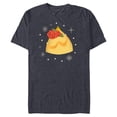 thumbnail image 1 of Disney Princess Belle Holiday Christmas Ornament - Short Sleeve Blended T-Shirt for Adults - Customized-Navy Heather, 1 of 5
