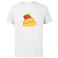 thumbnail image 1 of Disney Princess Belle Holiday Christmas Ornament - Short Sleeve Cotton T-Shirt for Adults - Customized-White, 1 of 5