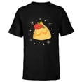 thumbnail image 1 of Disney Princess Belle Holiday Christmas Ornament - Short Sleeve T-Shirt for Kids - Customized-Black, 1 of 5