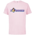 thumbnail image 1 of Disney Princess Belle I Heart Books - Short Sleeve Cotton T-Shirt for Adults - Customized-Soft Pink, 1 of 5