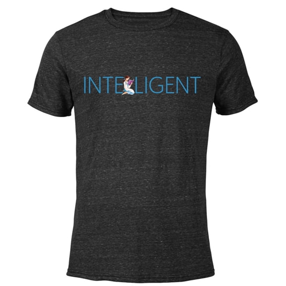 Disney Princess Belle Intelligent - Short Sleeve Blended T-Shirt for Adults - Customized-Black