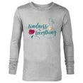thumbnail image 1 of Disney Princess Belle Kindness is Everything - Long Sleeve T-Shirt for Men - Customized-Athletic Heather, 1 of 5