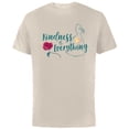thumbnail image 1 of Disney Princess Belle Kindness is Everything - Short Sleeve Cotton T-Shirt for Adults - Customized-Natural, 1 of 5
