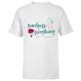 thumbnail image 1 of Disney Princess Belle Kindness is Everything - Short Sleeve T-Shirt for Kids - Customized-White, 1 of 5