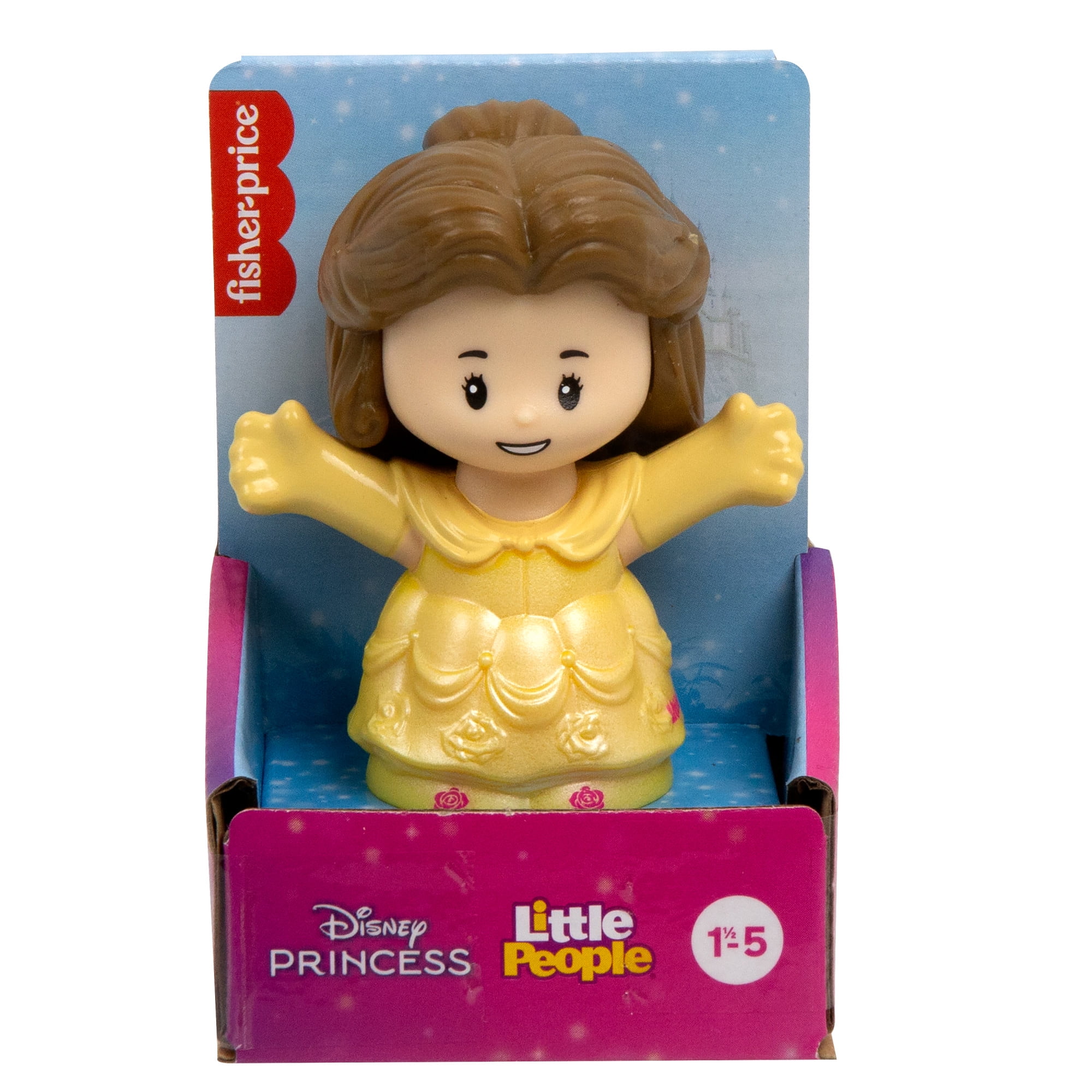 Disney Princess Belle Little People Single Character Figure Toddler Toy for Pretend Play