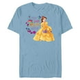 thumbnail image 1 of Disney Princess Belle Make Your Dreams Happen - Short Sleeve Blended T-Shirt for Adults - Customized-Ocean Blue, 1 of 5