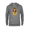 thumbnail image 1 of Disney Princess Belle Modern Art Deco Style - Pullover Hoodie for Adults - Customized-Athletic Heather, 1 of 5