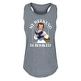 thumbnail image 1 of Disney Princess - Belle My Weekend Is Booked - Women's Racerback Tank Top, 1 of 5