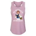 thumbnail image 1 of Disney Princess - Belle My Weekend Is Booked - Women's Racerback Tank Top, 1 of 5