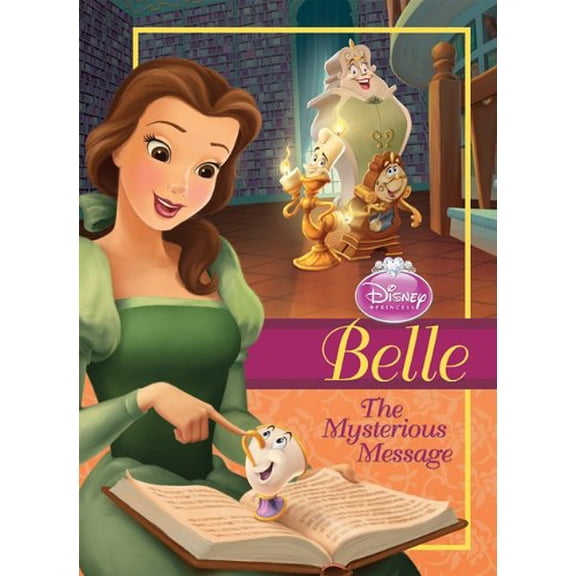 Pre-Owned Disney Princess Set 1 Belle: Mysterious Message: Mysterious Message, (Hardcover)