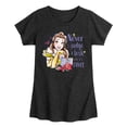 thumbnail image 1 of Disney Princess - Belle Never Judge A Book - Toddler & Youth Girls Short Sleeve T-Shirt, 1 of 5