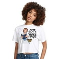 thumbnail image 1 of Disney Princess - Belle One More Page - Juniors Cropped Cotton Blend T-Shirt, 1 of 5