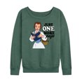 thumbnail image 1 of Disney Princess - Belle One More Page - Women's Lightweight French Terry Long Sleeve Shirt, 1 of 5