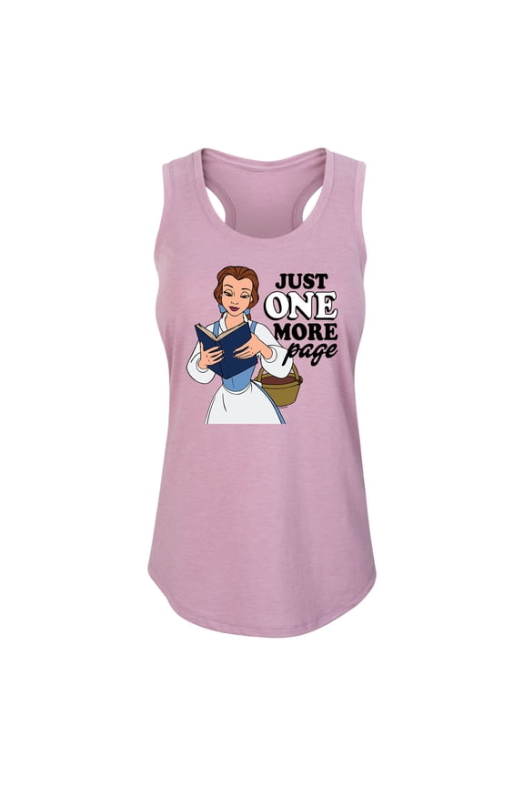- Belle One More Page - Women's Racerback Tank Top