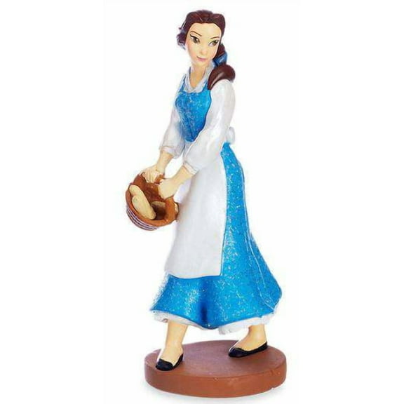 Disney Princess Belle PVC Figure (In Village Dress) (No Packaging)