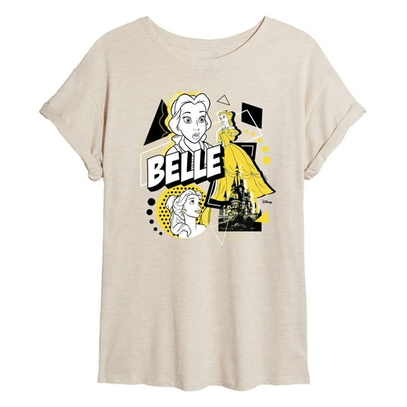 Disney Princess - Belle Pop  - Women's Oversized T-Shirt