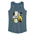 thumbnail image 1 of Disney Princess - Belle Pop  - Women's Racerback Tank Top, 1 of 5