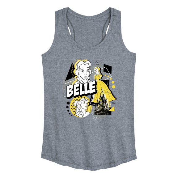 Disney Princess - Belle Pop  - Women's Racerback Tank Top