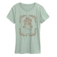 thumbnail image 1 of Disney Princess - Belle Roses - Women's Short Sleeve Graphic T-Shirt, 1 of 3