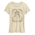 thumbnail image 1 of Disney Princess - Belle Roses - Women's Short Sleeve Graphic T-Shirt, 1 of 4