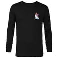 thumbnail image 1 of Disney Princess Belle Small Print - Long Sleeve T-Shirt for Men - Customized-Black, 1 of 5